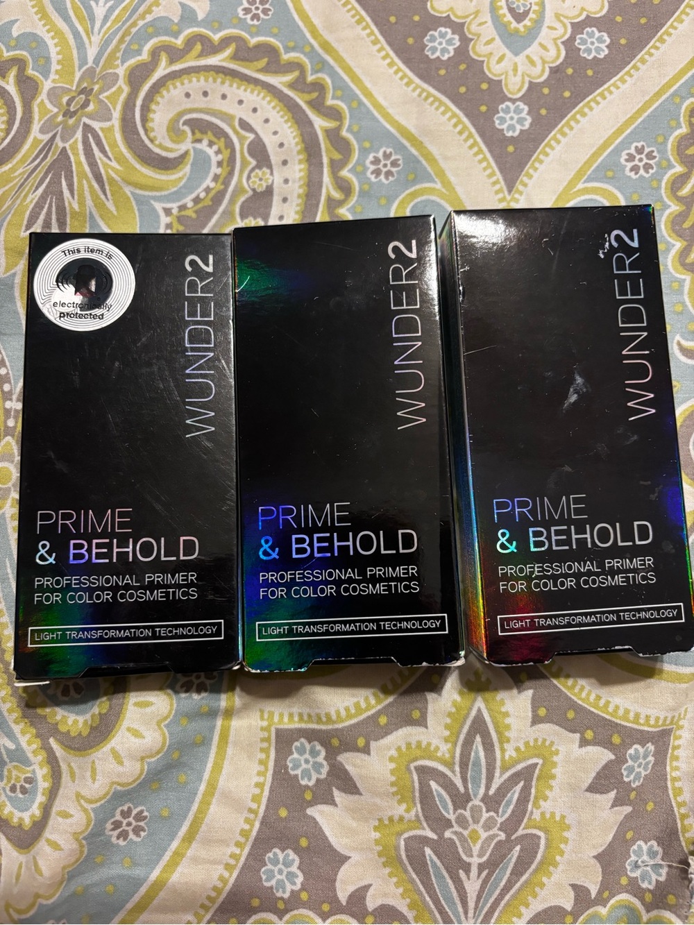 3 Prime & Behold Professional Primer for Color Cosmetics - Black